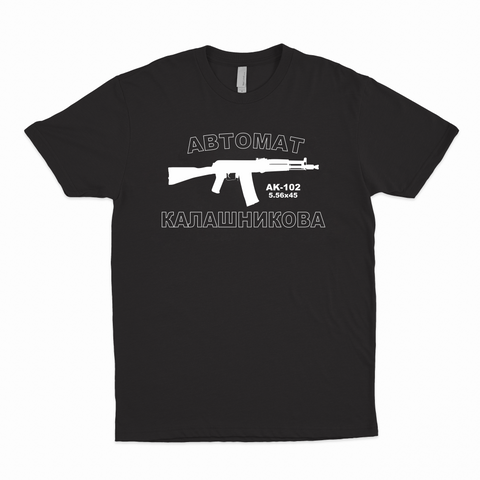 AK-102 Avtomat Kalashnikov AK47 T-Shirt
